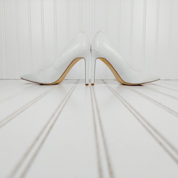 Nine West White Heels - Picture 7 of 13